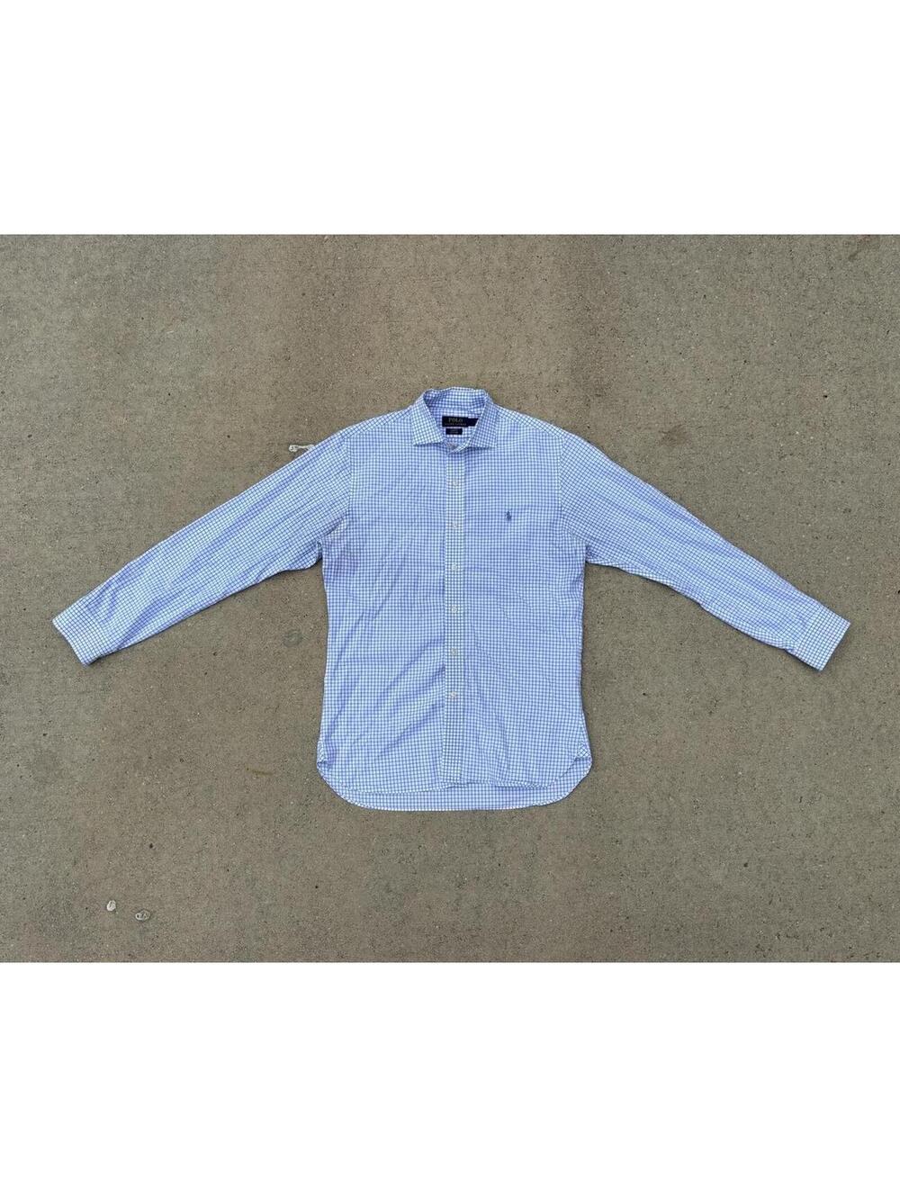 Polo Ralph Lauren Slim Fit Easy Care Checkered Dress Shirt